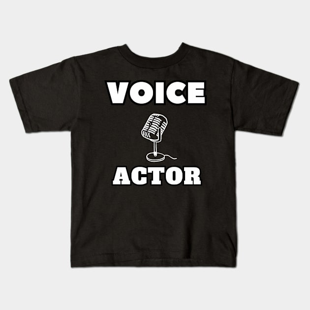 voice actor Kids T-Shirt by Fresh aus